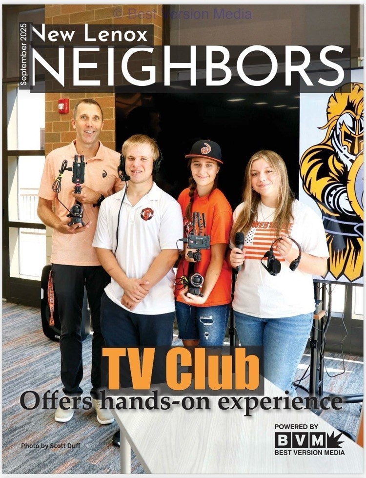 New Lenox Neighbors Magazine Cover: LWW TV Club
