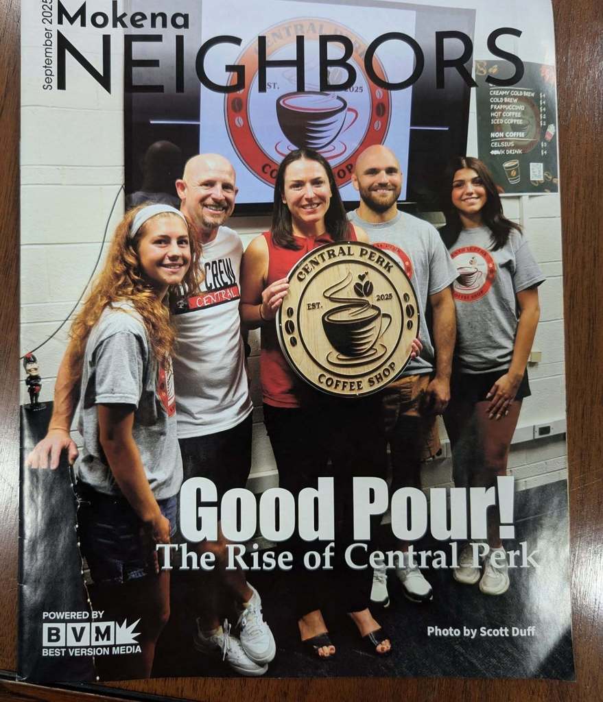 Mokena Neighbors Magazine Cover: Central Perk