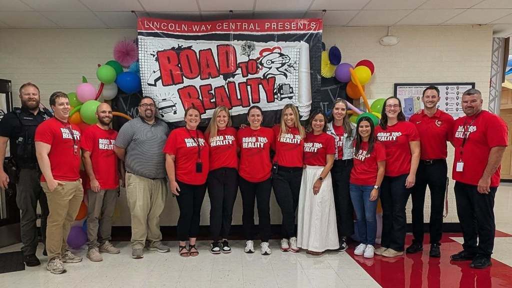 Road to reality event at Lincoln-Way central