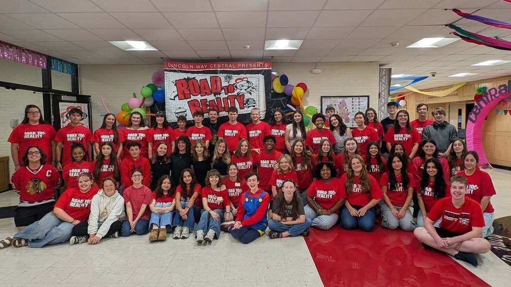 Road to reality event at Lincoln-Way central