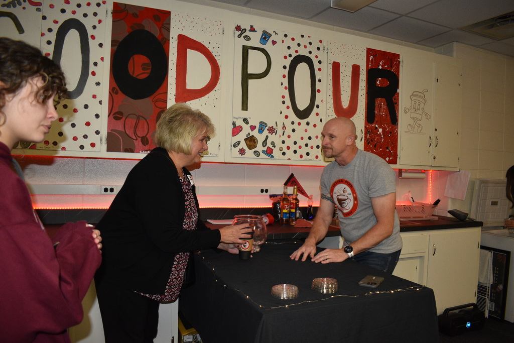 Library ribbon cutting