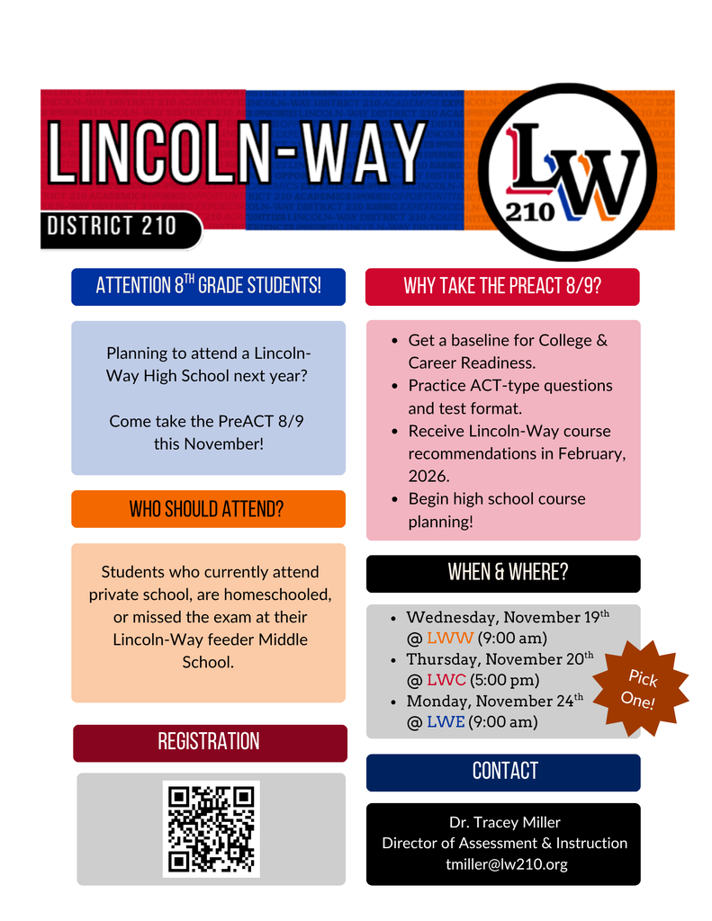 Lincoln-Way PreACT Testing
