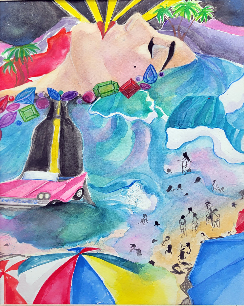 Painting by Ella Starcevic