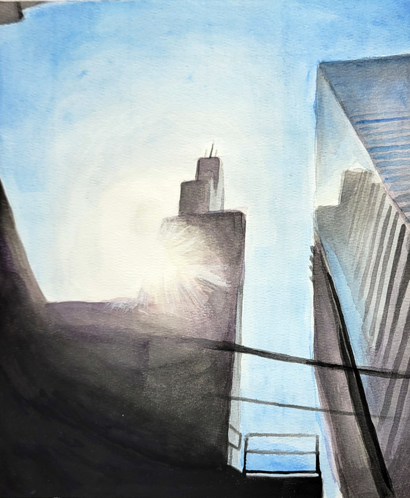 Painting by Sarah Markel