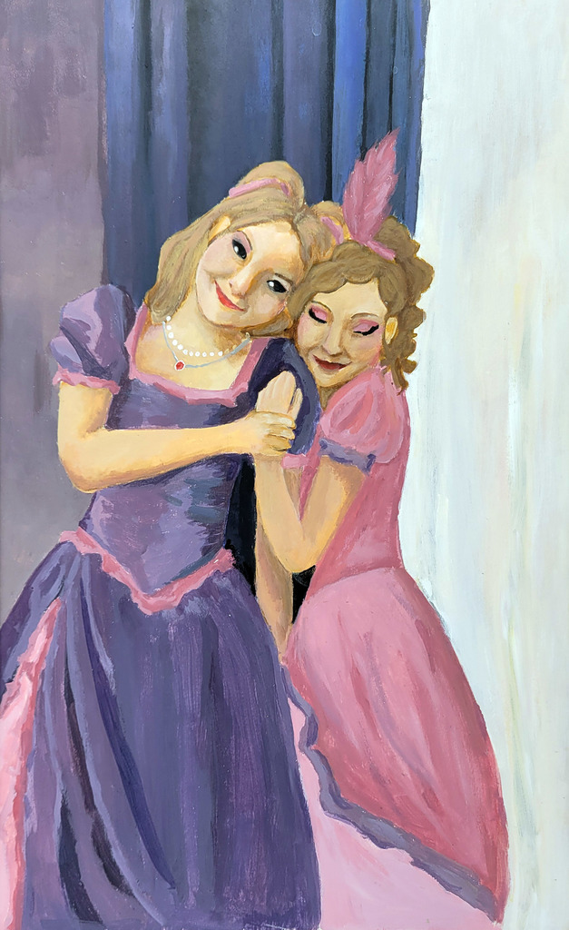 Painting by Mia Volanti