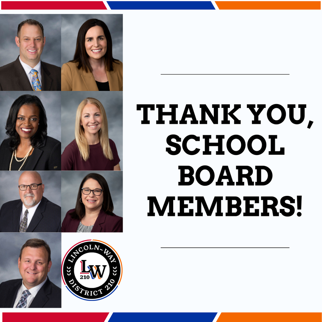 Thank you school board members