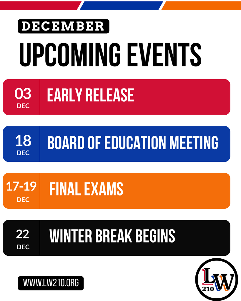 December Upcoming Events