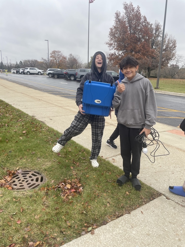 Students working on STEM solar suitcase project