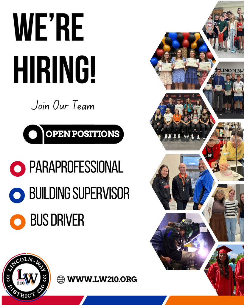 We're hiring: paraprofessionals, building supervisor, bus drivers