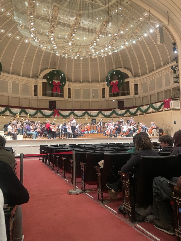 Orchestra student field trip