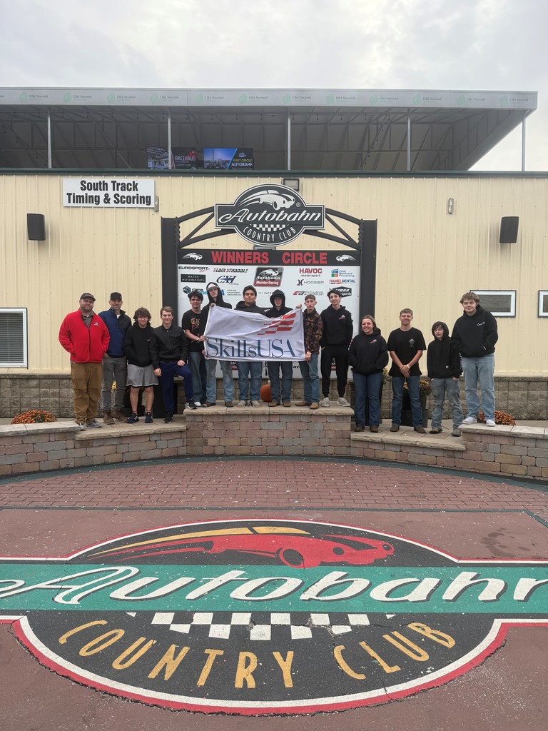 SkillsUSA students at a career builder field trip