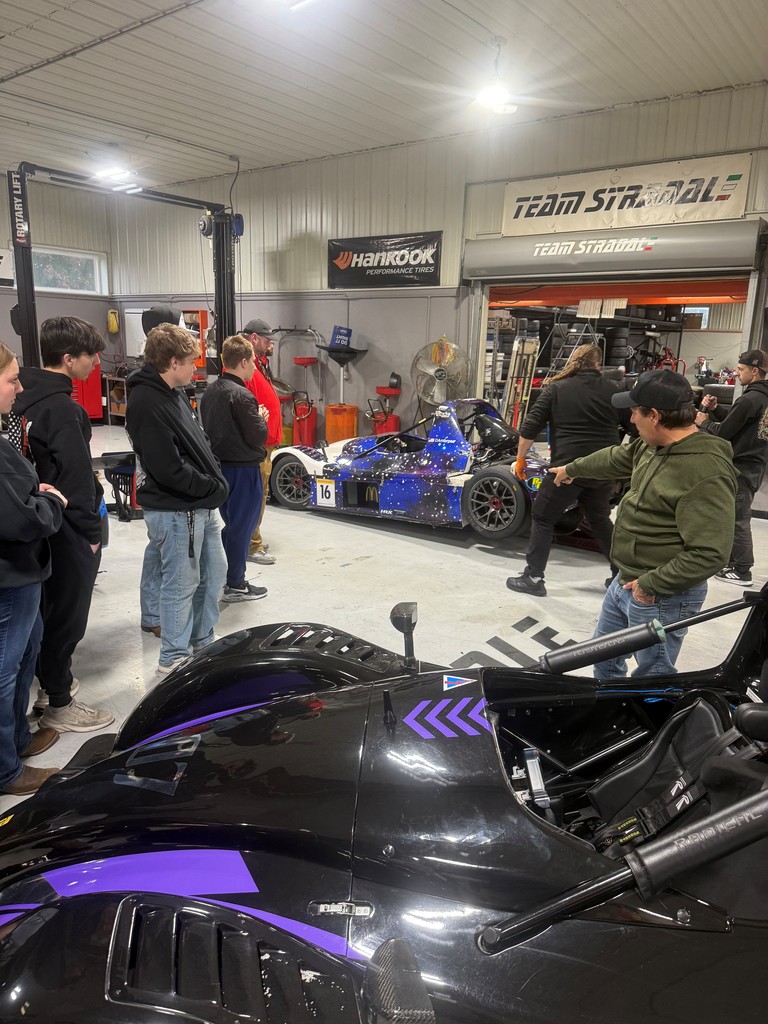 SkillsUSA students at a career builder field trip