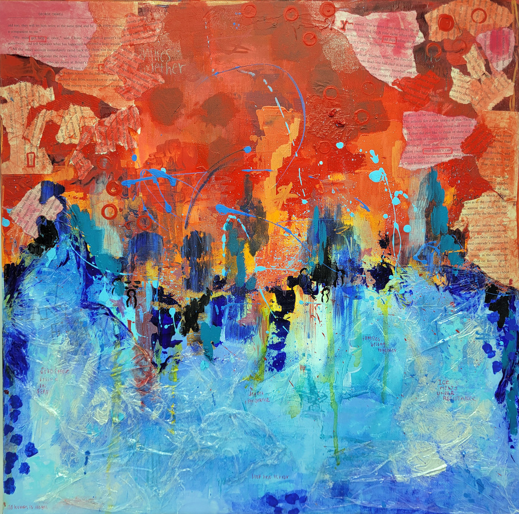 Painting by Sydney Pohlmann