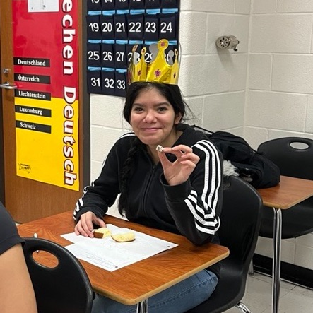 student photo from class