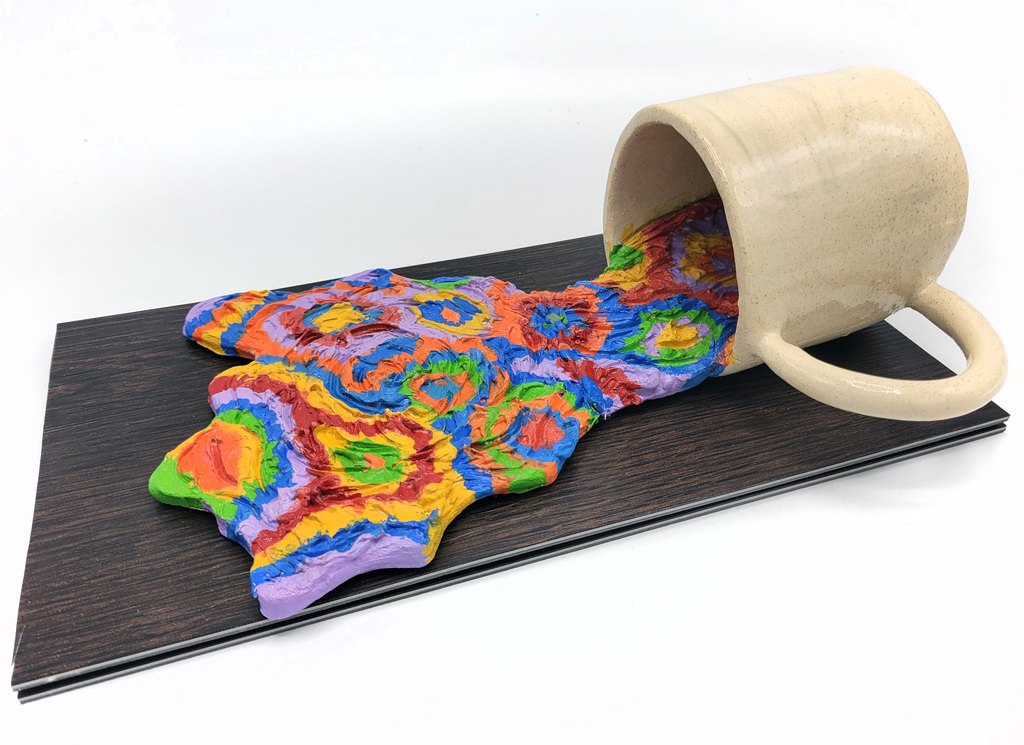 Ceramic piece by Kayla Cupp