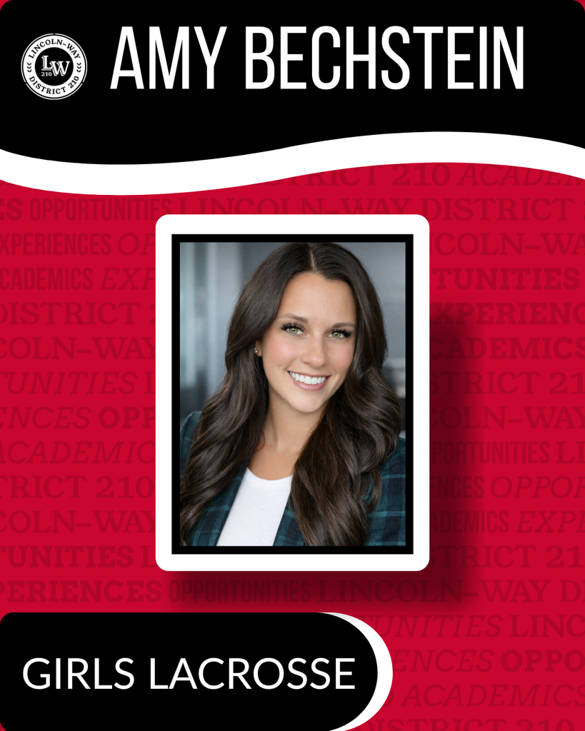 Amy Bechstein headshot - girls lacrosse with LW 210 logo
