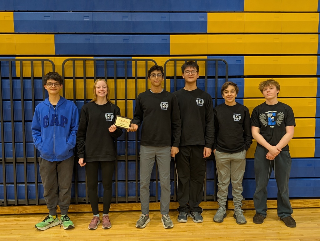 Fresh/Soph team of mathletes