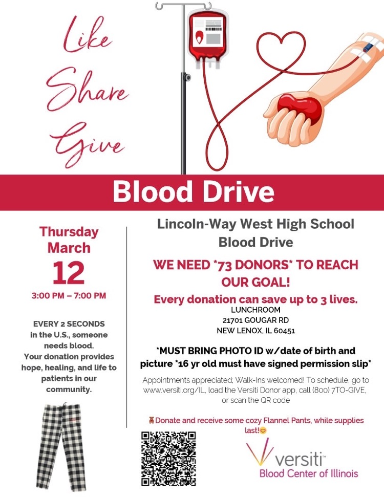 blood drive information