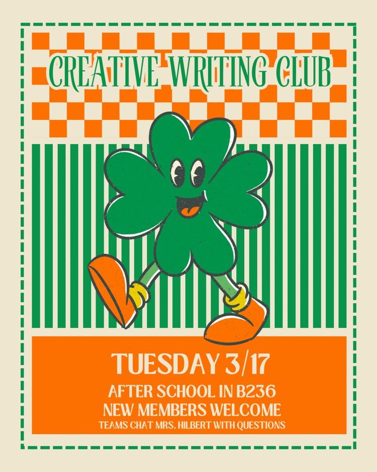 creative Writing club info