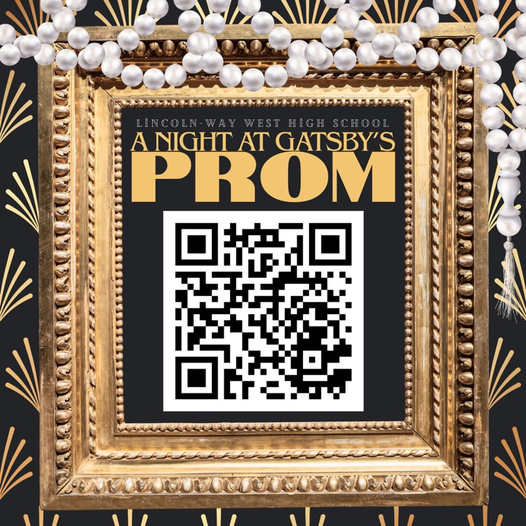 graphic with QR code