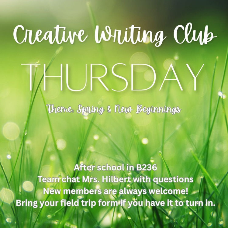 graphic with club information