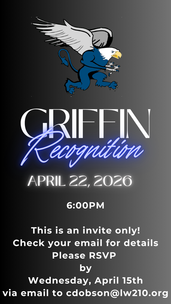 Griffin recognition Griffin Recognition is around the corner! Seniors that are being recognized will be notified via email( school email) We hope to celebrate your end of the year accomplishments as a senior!