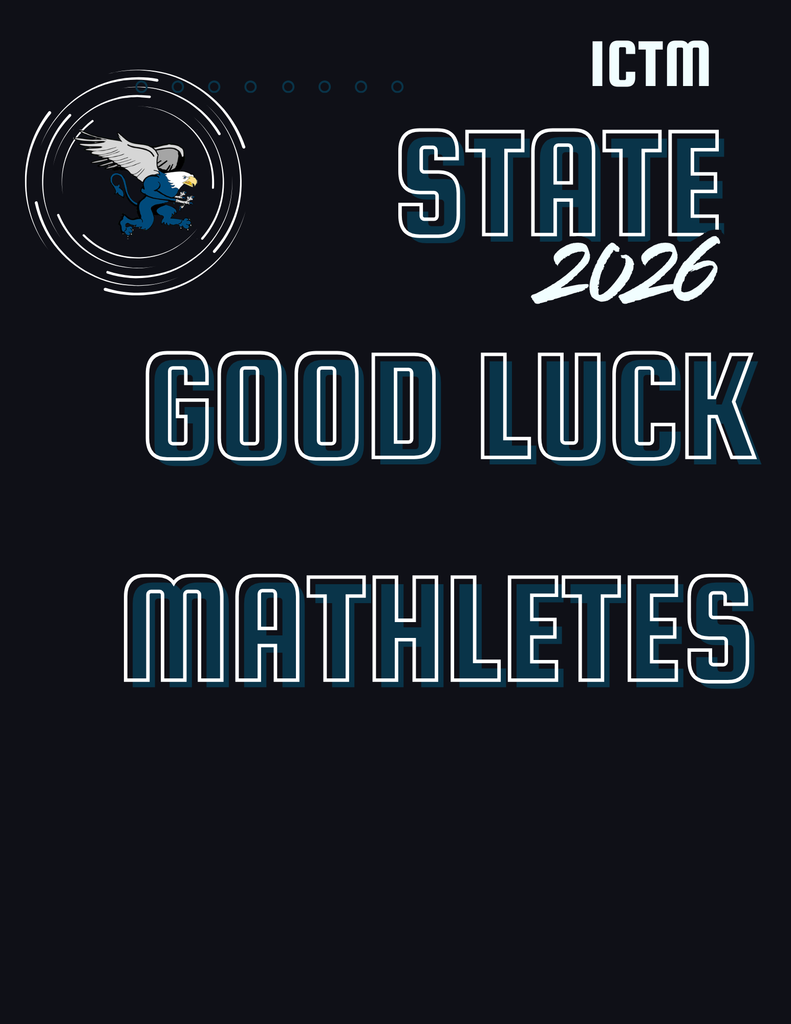 good luck mathletes