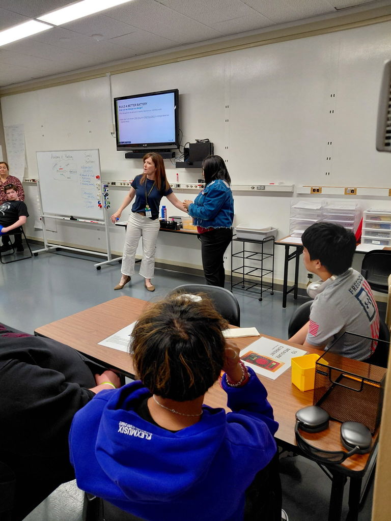 Griffins attended Argonne National Laboratory's Build a Better Battery program. It was a great day to be a Griffin! 