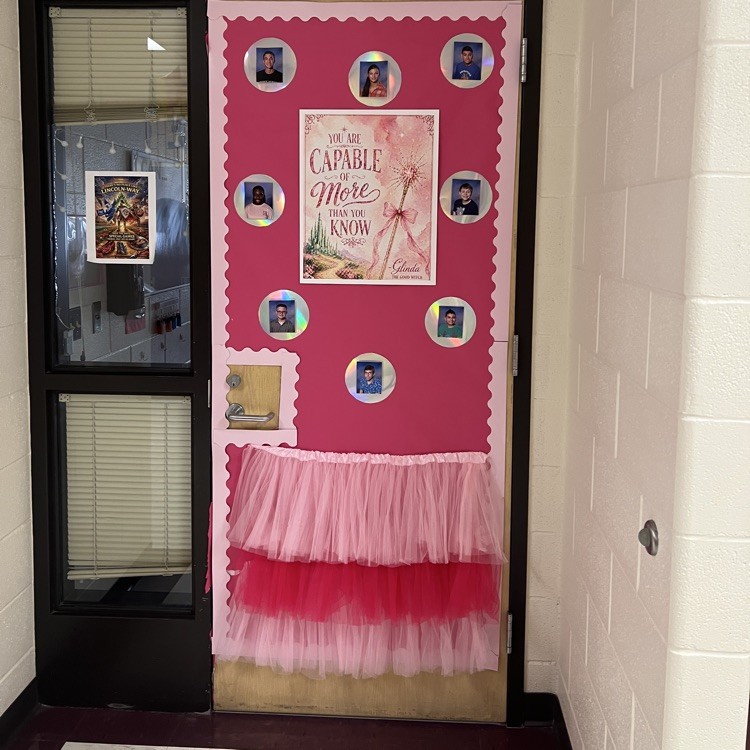 decorated door
