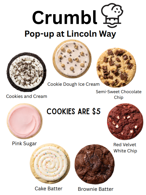 FBLA Crumbl Cookie Fundraiser