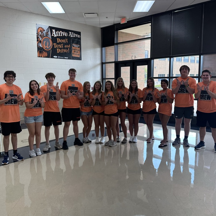 students posing for photo