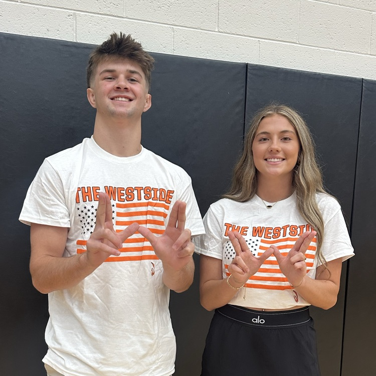 two westside leaders posing for a picture