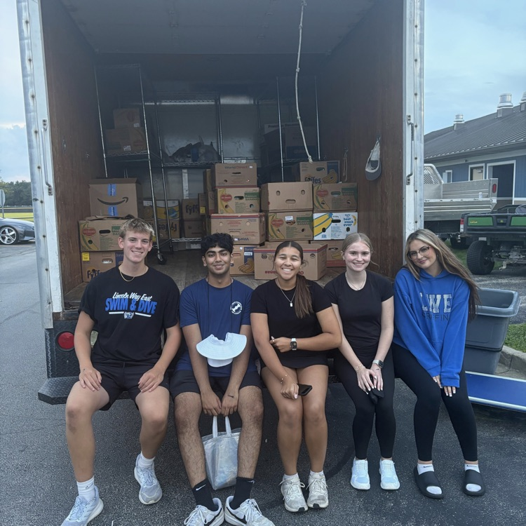 student council food pantry collection of goods