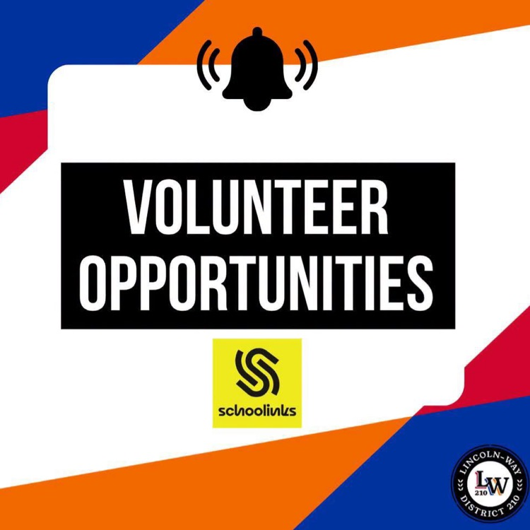 graphic for volunteer opportunities in school links