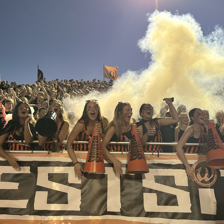 student section cheering