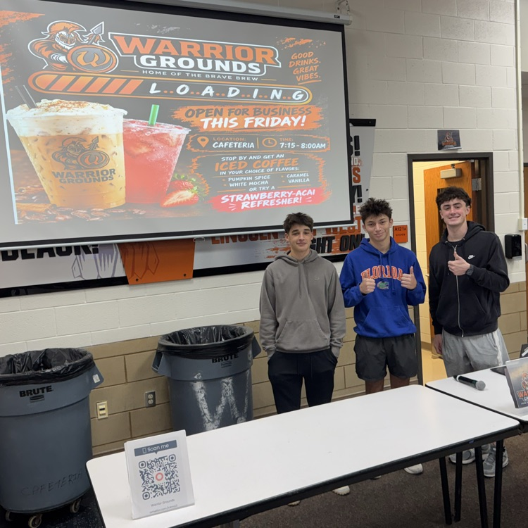 students at the table for Warrior Grounds