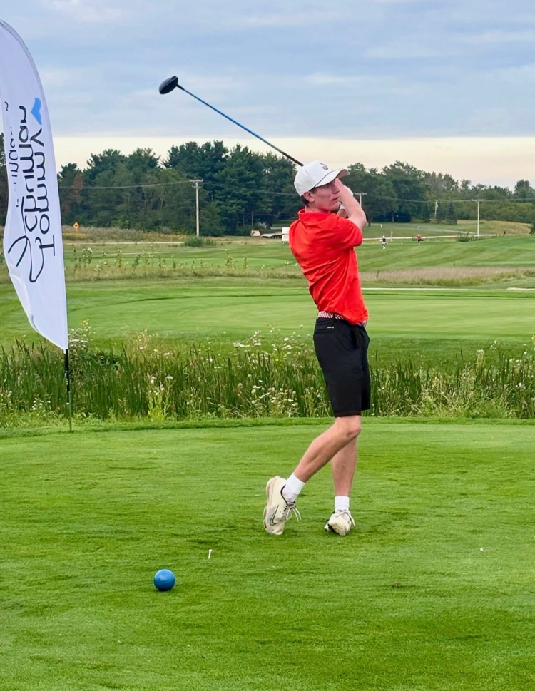 golfer action photo