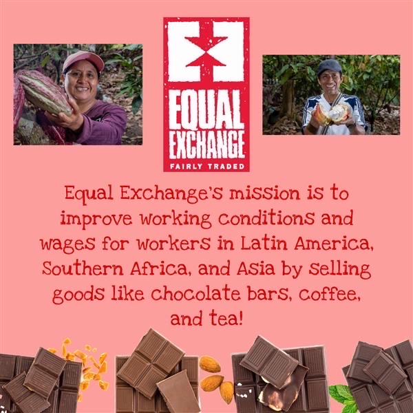 chocolate bars with more information about sales