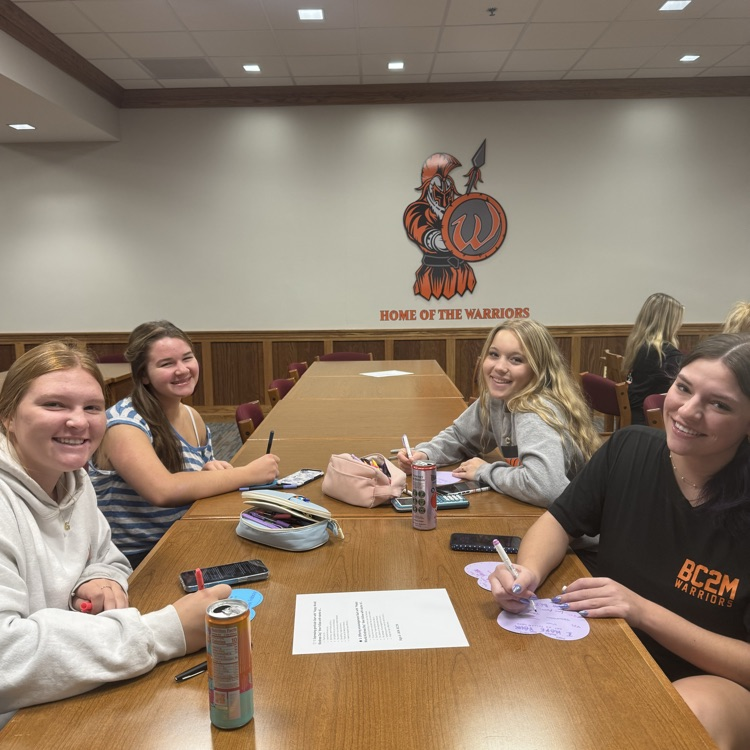 gratitude notes for students to work on during club meeting