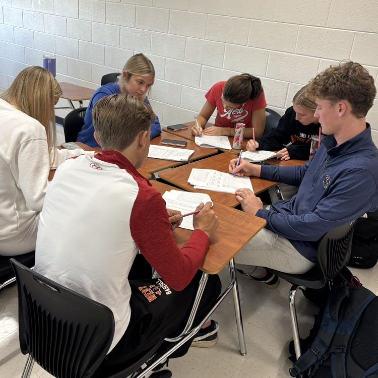math class with students working together at their desks