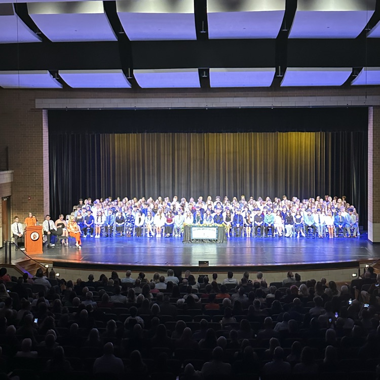 NHS Induction ceremony