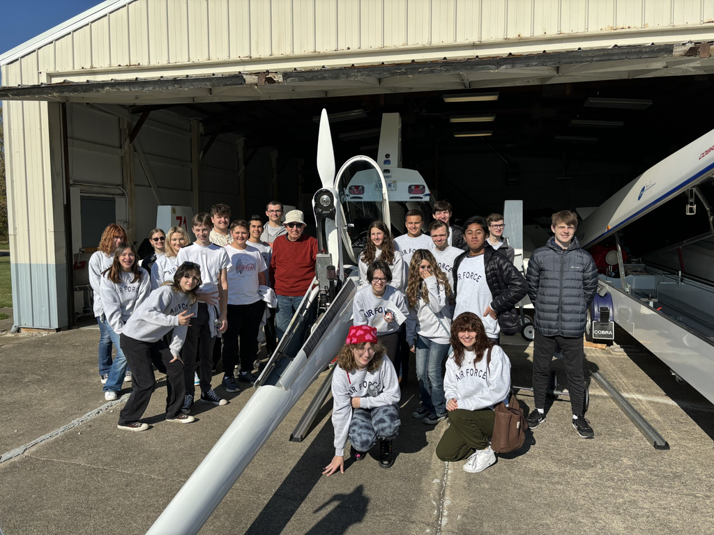 ROTC students with Glider 