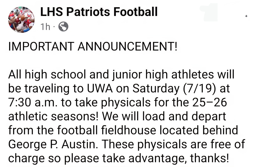Free Physicals