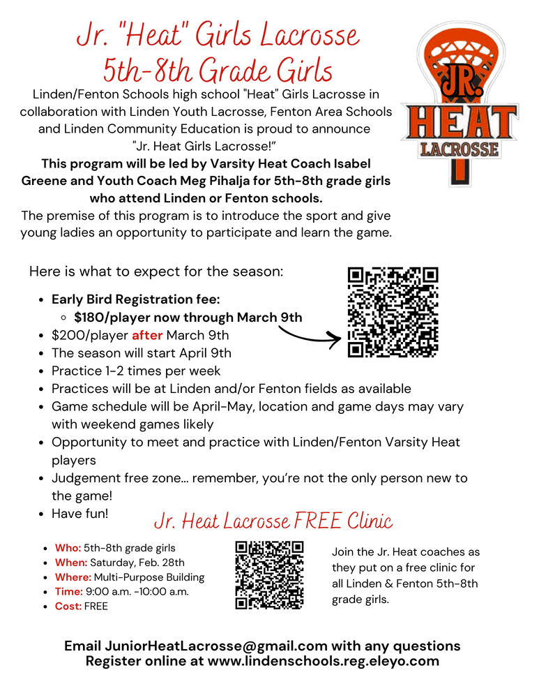 Jr Heat Information