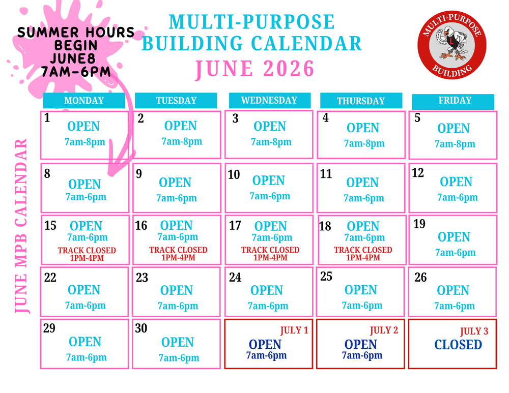 June MPB Calendar