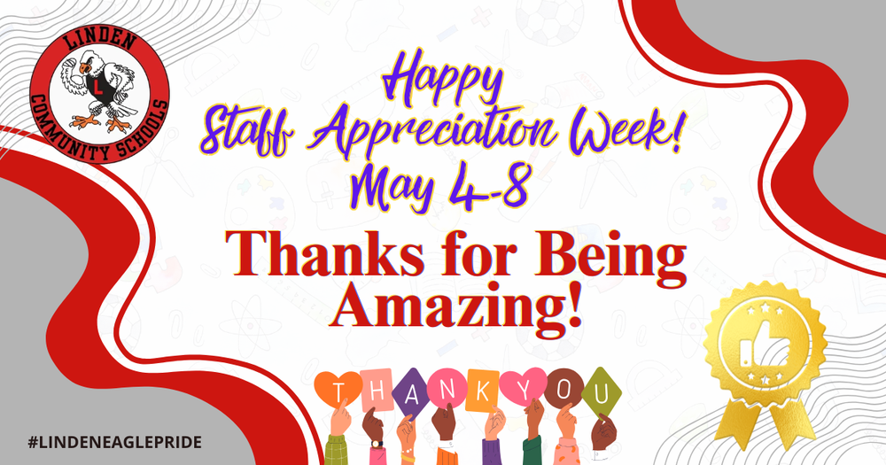 Happy Staff Appreciation Week!  