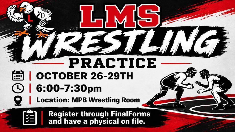 Wrestling practice information