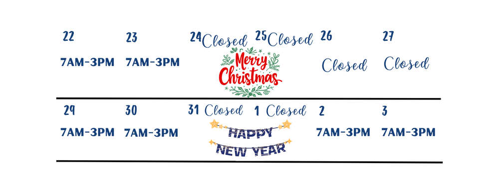 December Building Calendar