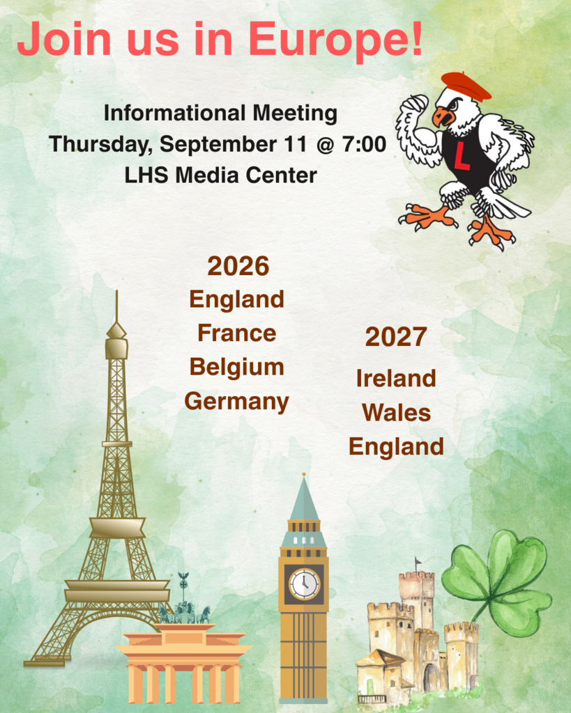 European landmarks with words Join us in Europe