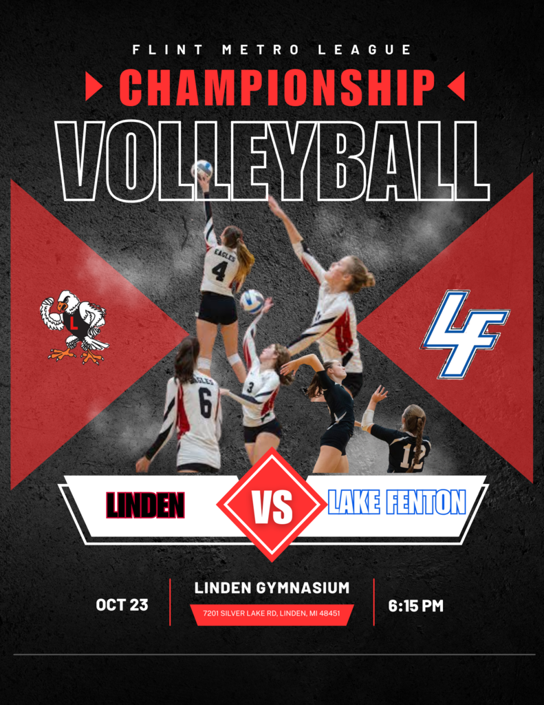 Lakefenton vs Linden Volleyball